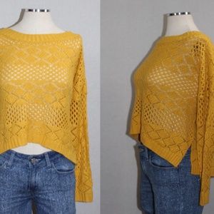 Lumiere Yellow Knit Sweater